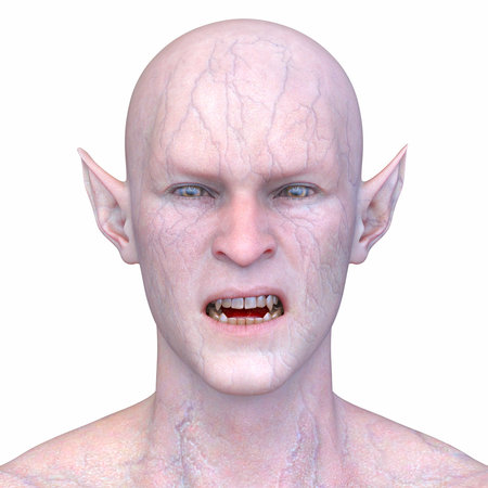 3DCG images of a young demonの写真素材