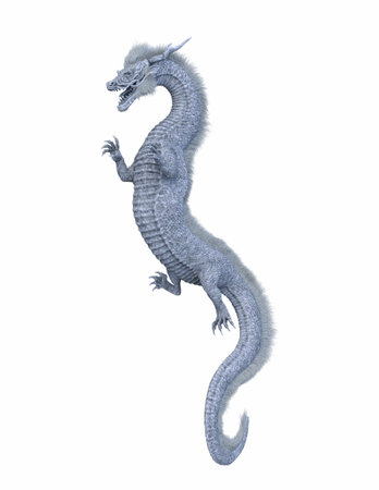 3DCG images of a dragonの写真素材