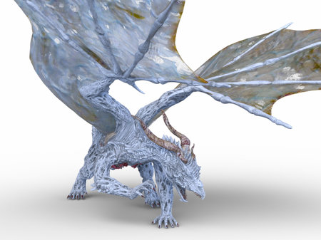 3DCG images of a pterosaurの写真素材