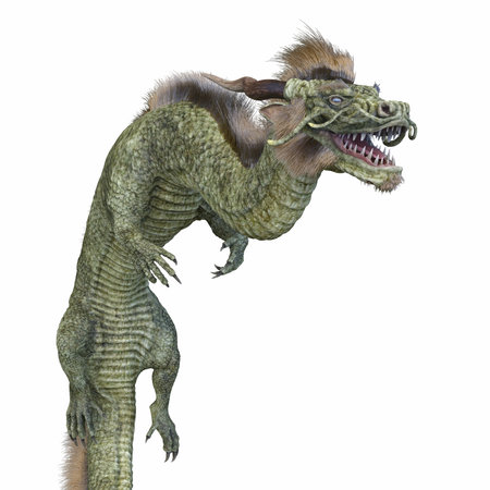 3DCG images of a dragonの写真素材