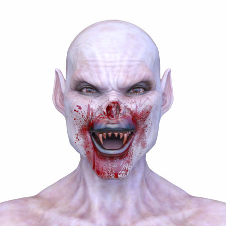 3DCG images of a young demonの写真素材