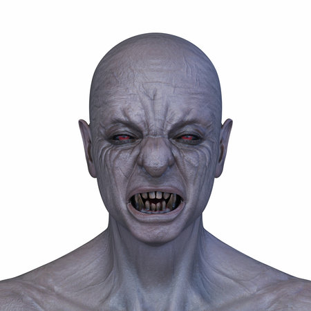 3DCG images of a young demonの写真素材