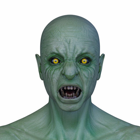 3DCG images of a young demonの写真素材