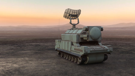 3DCG images of the low-altitude radar device