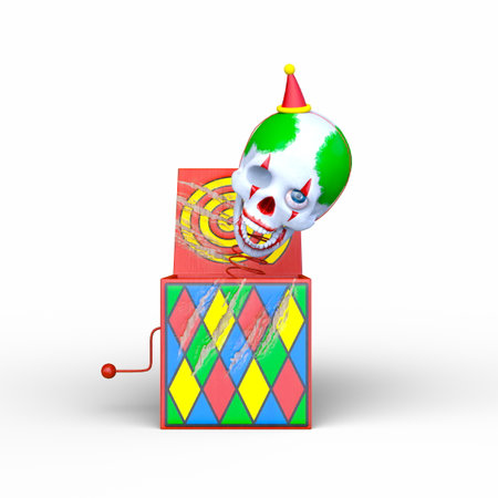 3DCG images of the creepy objectの写真素材