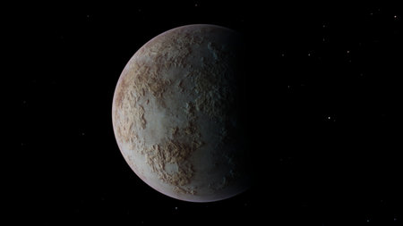 3DCG images of the planet