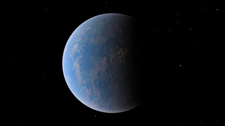 3DCG images of the planet