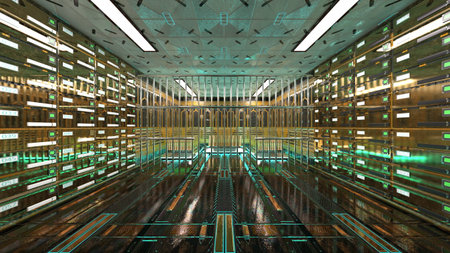 3DCG images of the vault