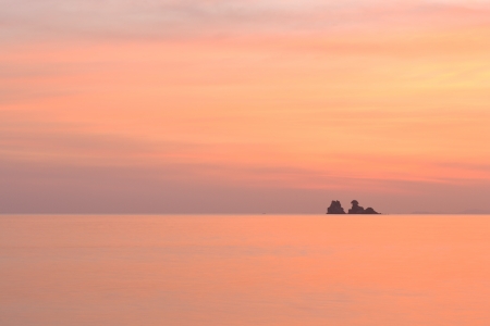 Seascape at Rayong,Thailandの写真素材