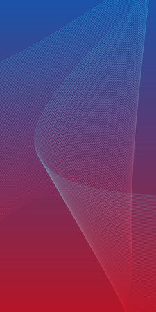 Light wave of colored lines. Vector illustration. Sketch for creativity.