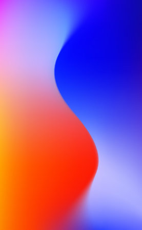 Abstract background with red and blue gradient. Vector illustration. Sketch for creativity.