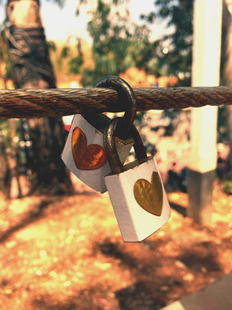 Lock of couple