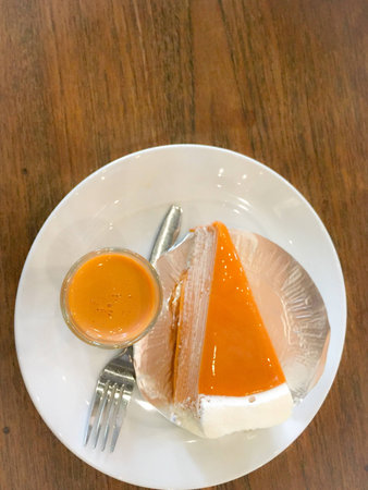 Crepe cakeの素材
