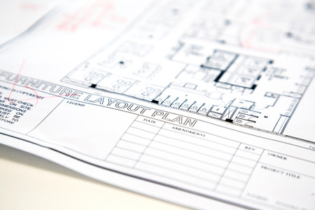 architectural plan,technical project drawing