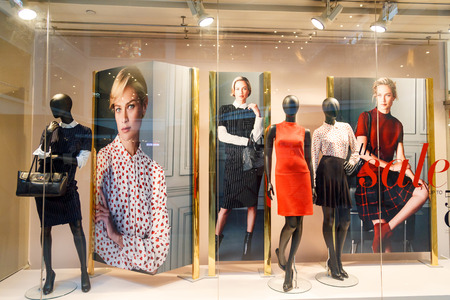 Boutique display window - Singapore ,09 October 2014