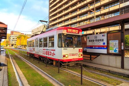 Kumamoto Japan - December 2014 , japan rail train , Kumamoto, Japan - 06 December 2014のeditorial素材