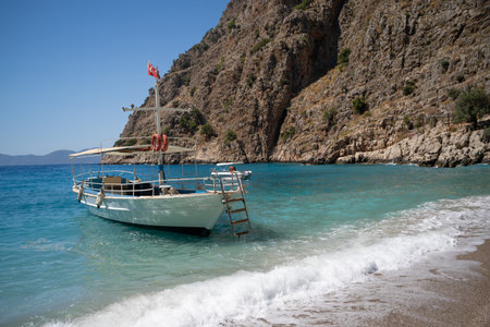 boat on the seashore