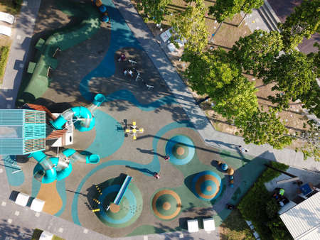 Georgetown, Penang/Malaysia - Feb 29 2020: Popular Sia Boey playground.のeditorial素材