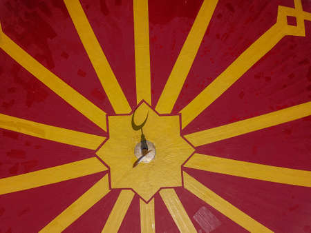 Georgetown, Penang/Malaysia - Mar 03 2020: Close up shot the dome at Tanjung Bungah floating mosque.のeditorial素材