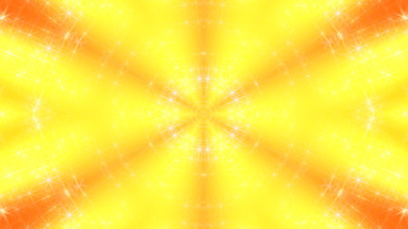 Yellow soft blur brilliant particle glow background. 2D layout illustration