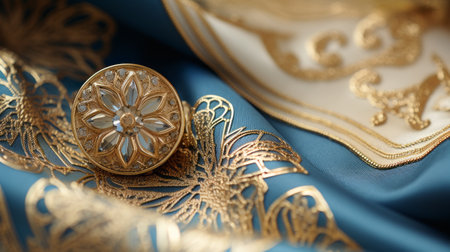 Luxurious pattern perfect for showcasing the intricate details of accessoriesの素材