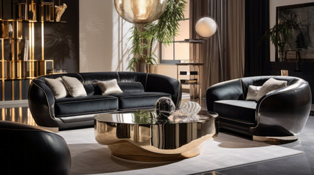 Stylish design capturing the essence of high class glamourの素材