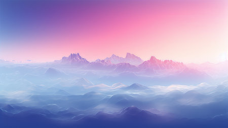 Ethereal Gradient Mist  Gradient mist adding an ethereal quality to visualsの素材