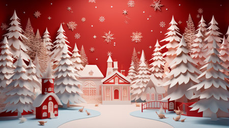 Stunning holiday design, perfect for enhancing Christmas     themed visualsの素材