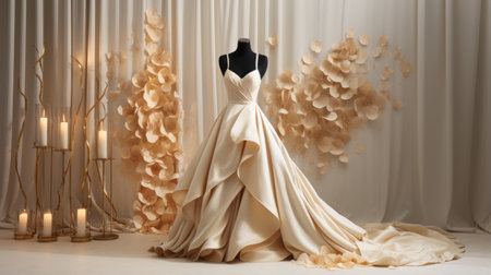 Glamorous design capturing the essence of high fashion and styleの素材