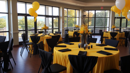 The perfect setting for highlighting the fun and anticipation of a raffle eventの素材