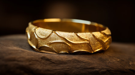 Brilliant gold texture exuding sophisticationの素材