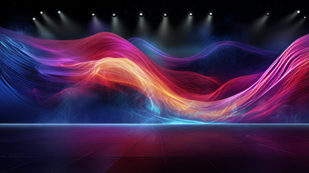 Capture the essence of contest dynamics with this dynamic and spirited backdropの素材