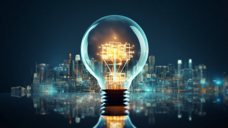 Displaying enterprise and innovation intersectionの素材