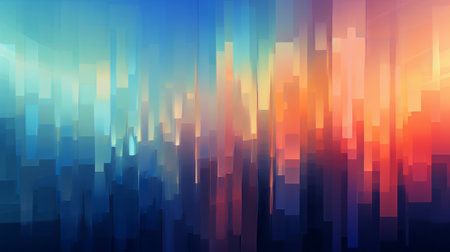 Digital Artistic Euphoria  Euphoria of digital artistry in a gradientの素材