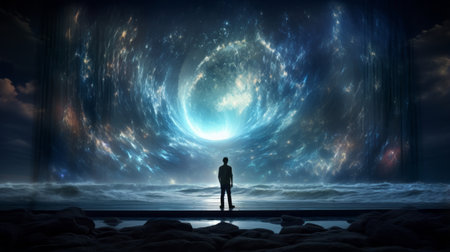 Exquisite wallpaper scene, capturing the spirit of immersive visualsの素材