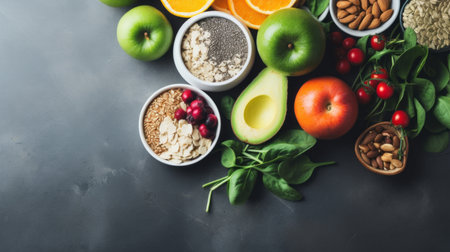 Health-conscious living, a daily commitmentの素材
