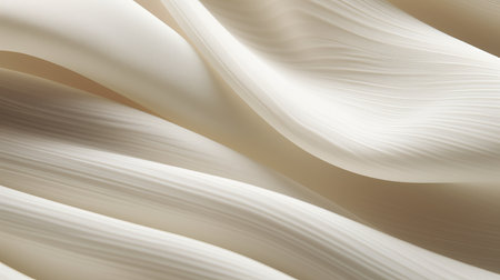 A macro shot of textured fabric foldsの素材