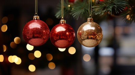 Classy and stylish christmas decor suitable for business themesの素材