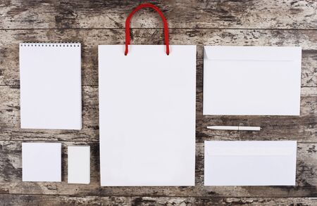 Mockup business templateの写真素材