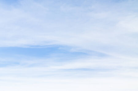 clouds in the blue skyの写真素材