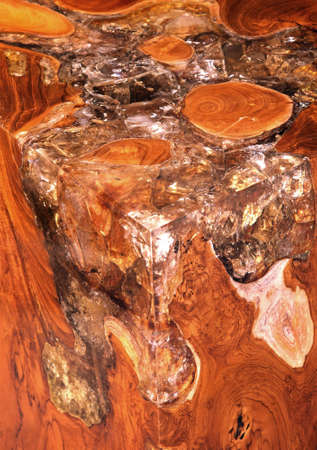 Detailed texture background with wooden and rock elementsの写真素材