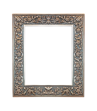 Vintage carved frame isolated の写真素材