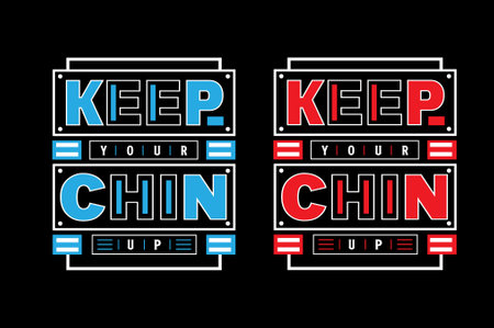 Motivational T shirt, Bag, Sticker,Mug Design.のイラスト素材