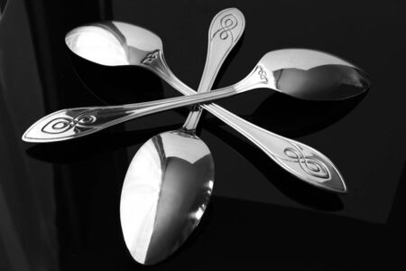 spoon crossの写真素材