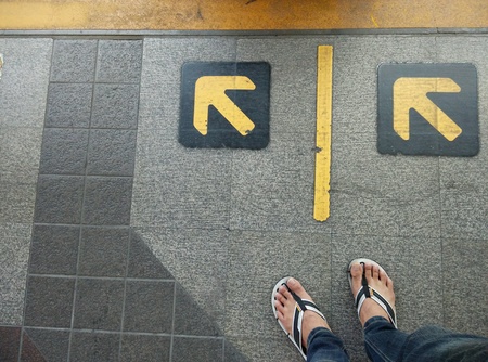 Waiting for trainの素材