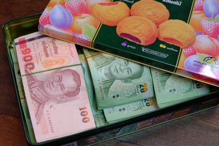 Money Thai in boxの素材