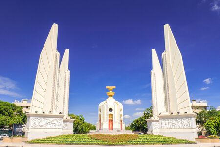 Monument of democracy bangkok Thailandの素材