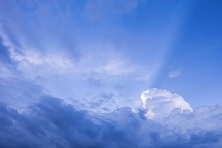 Clouds in sky