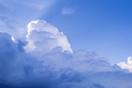 Clouds in skyの素材