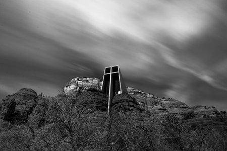 Chapel of the Holy Crossの写真素材